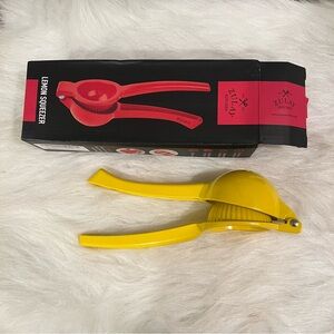 Yellow Lemon Squeezer